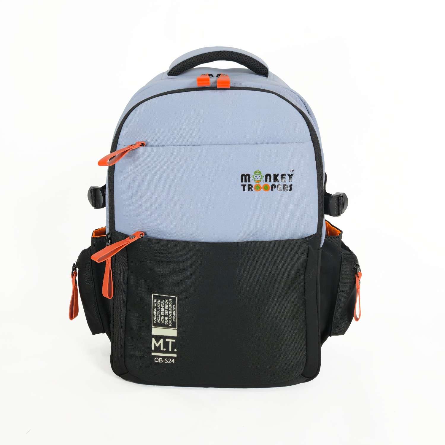 bonobo laptop backpack Bouje Laptop Backpack | Black-Grey