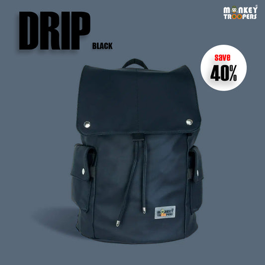 Drip Backpack – Comfortable and Durable Companion | Black