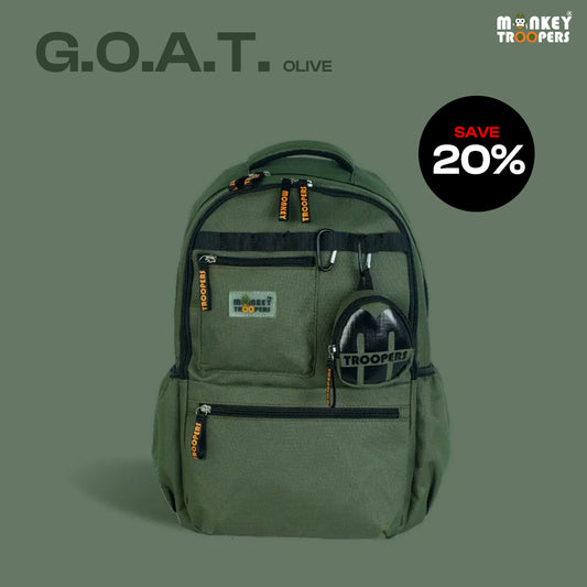 G.O.A.T. Lightweight Backpack – Urban Explorer | Olive