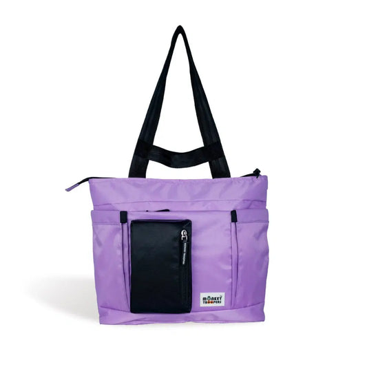 Breeze Laptop Tote Bag | Lavender