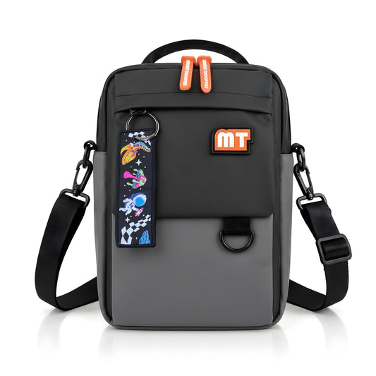 Byte Crossbody | Black-Grey