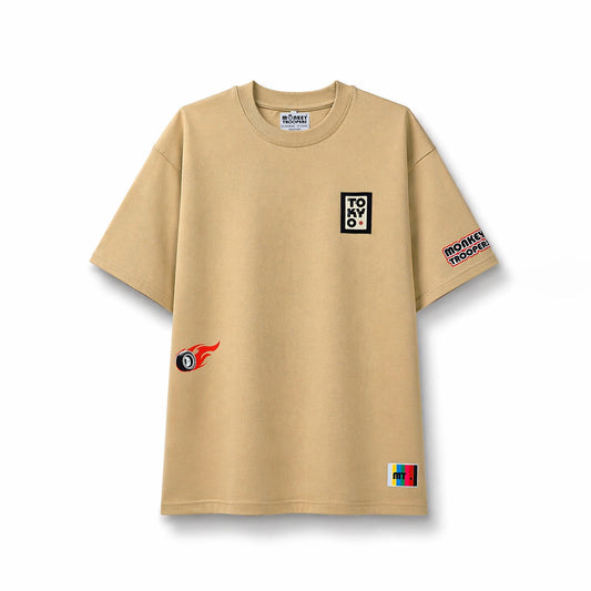 RIDE Oversized T-Shirt | Beige