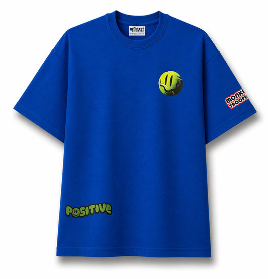 POSITIVE Oversized T-Shirt | Blue