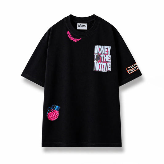 MOTIVE MONEY Oversized T-Shirt | Black