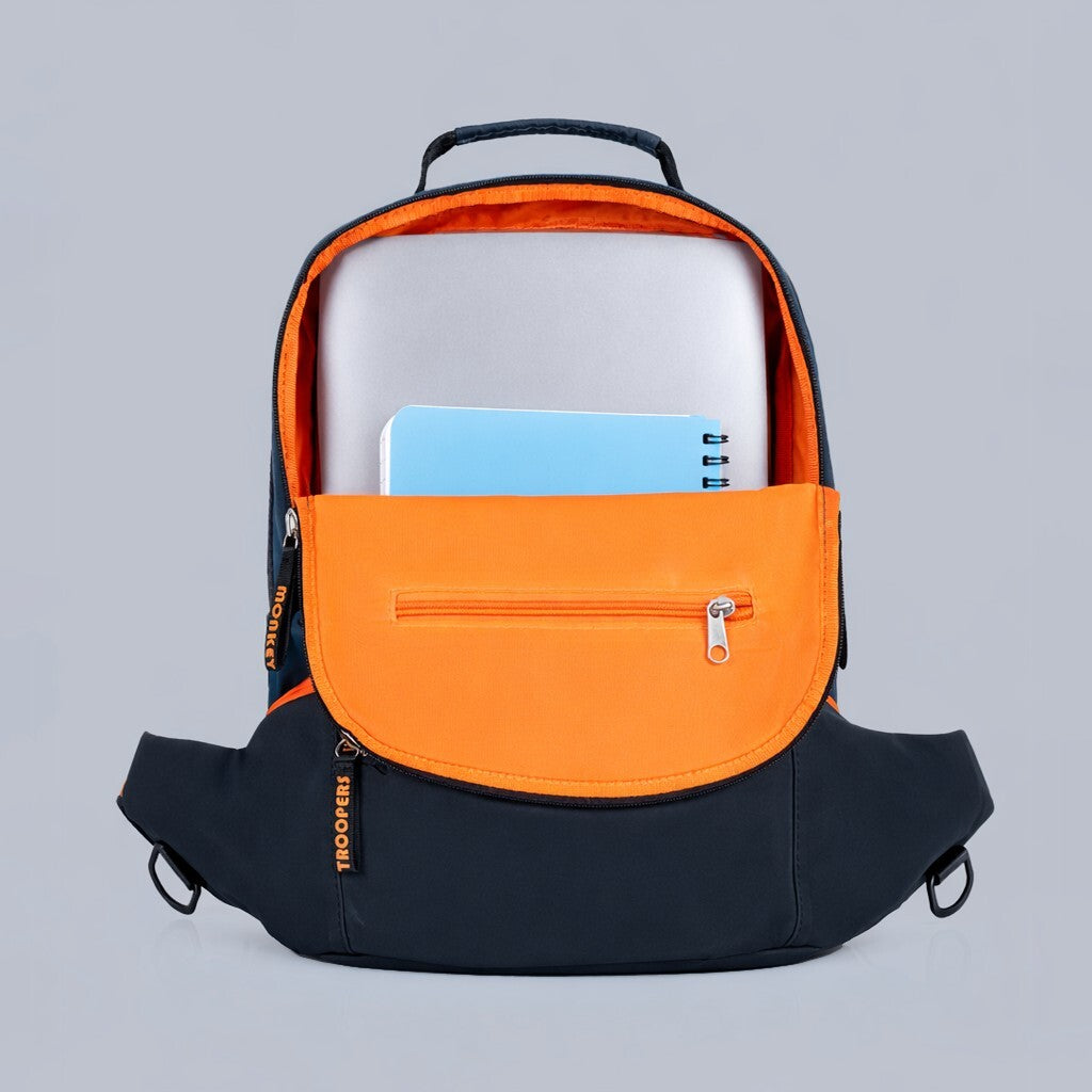 Banger Convertible Backpack | Black-Navy