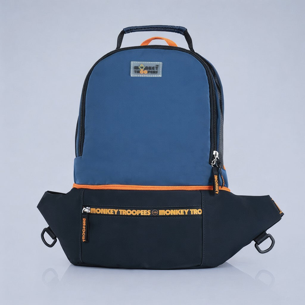 Banger Convertible Backpack | Black-Navy