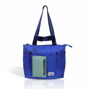 Breeze Laptop Tote Bag | Blue-Green