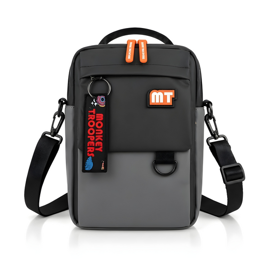 Byte Crossbody | Black-Grey
