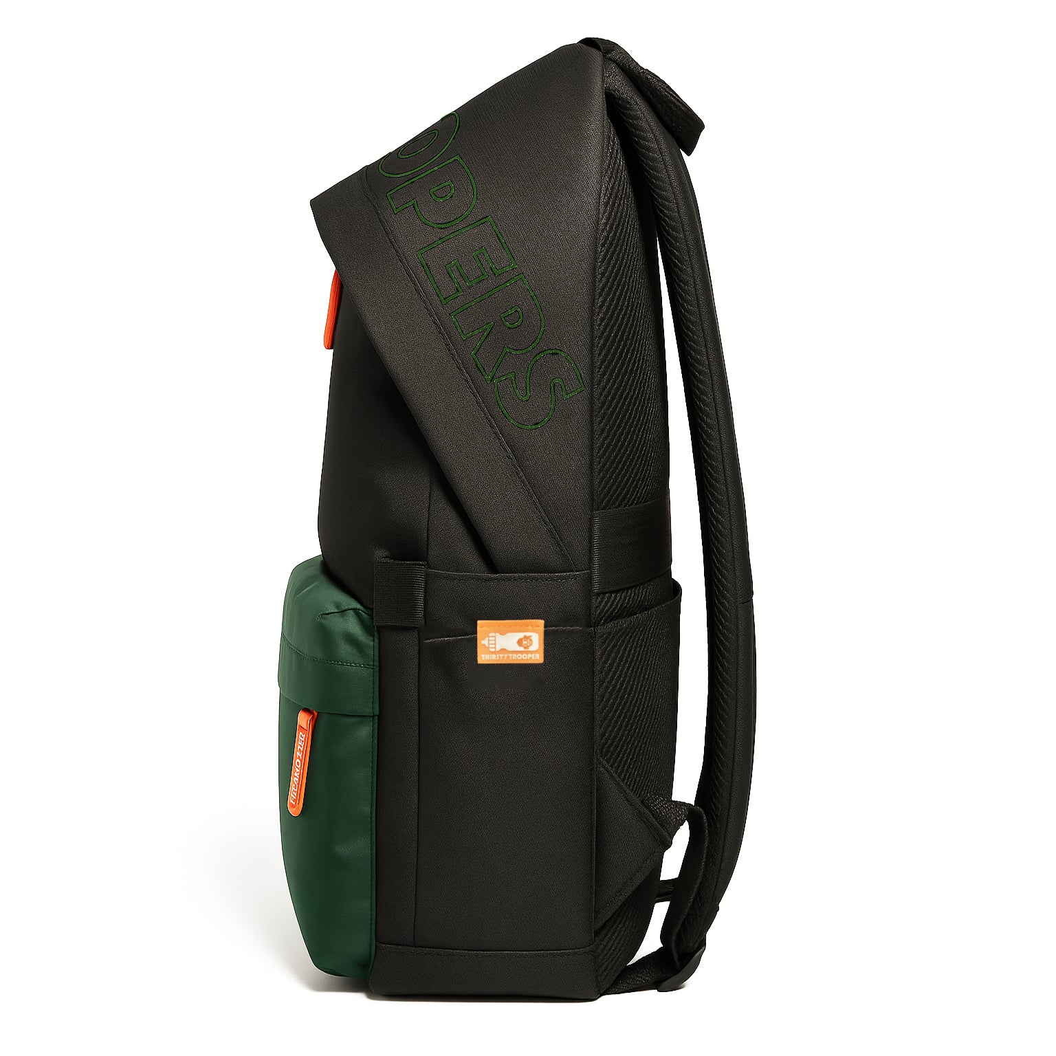 Black-Dark Green