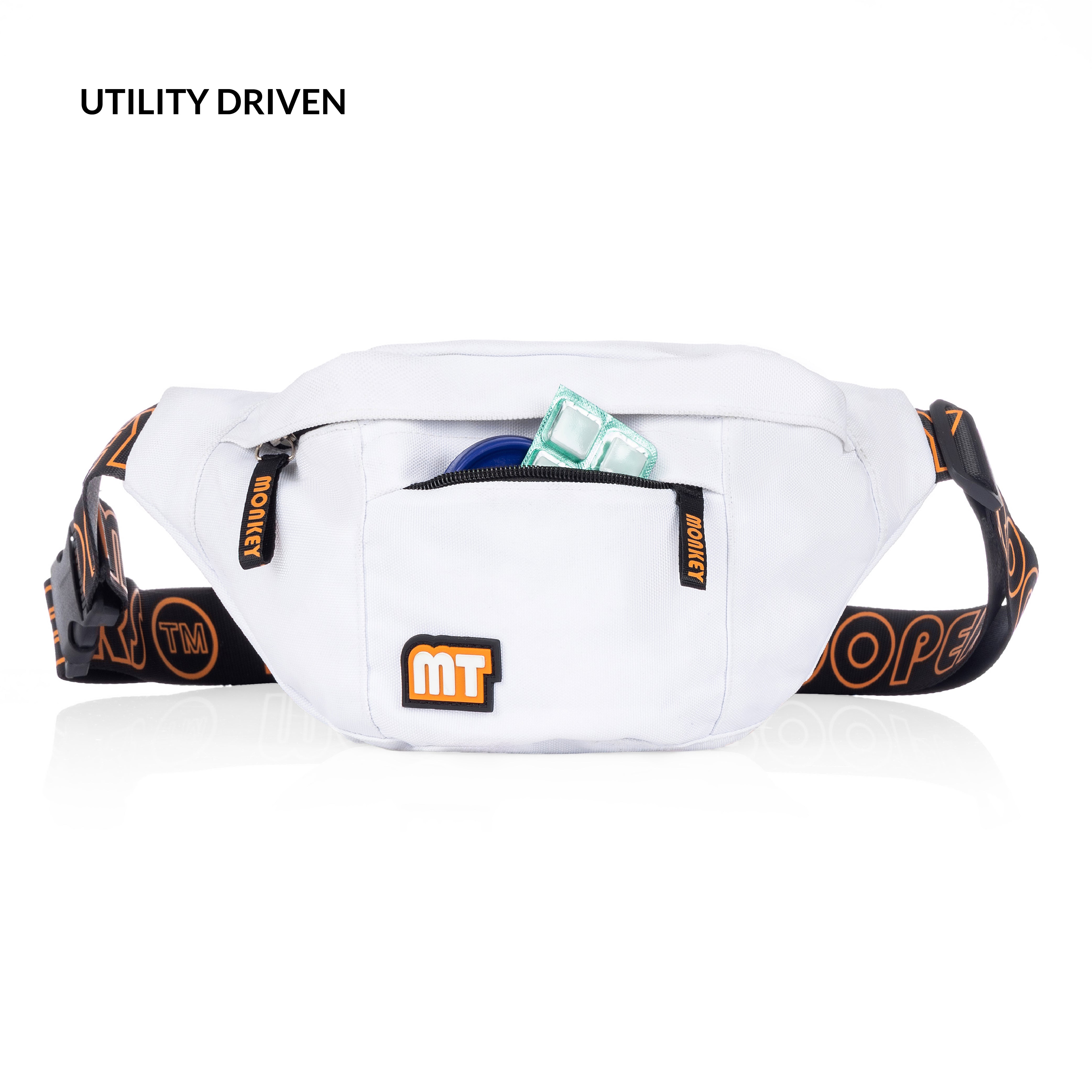 Dank Fanny Pack – Stylish and Versatile | White