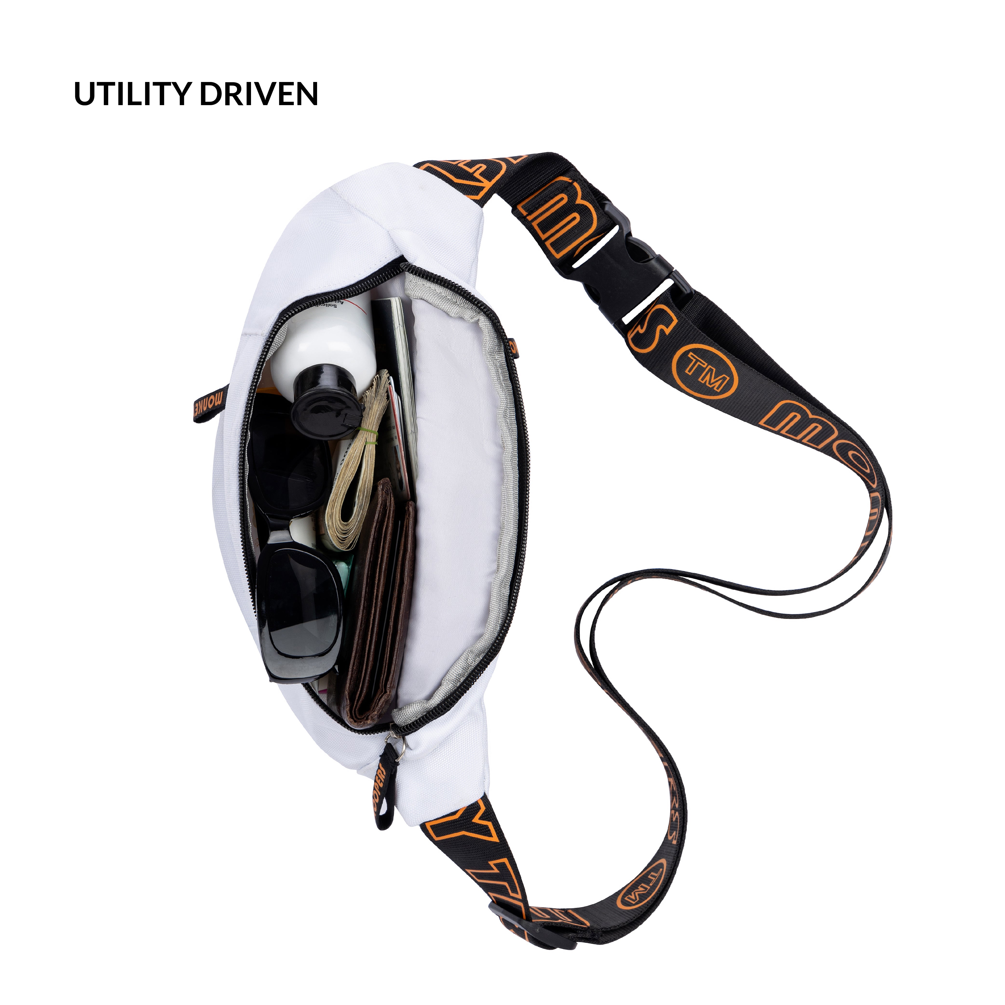 Dank Fanny Pack – Stylish and Versatile | White