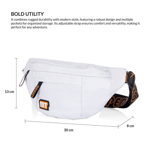 Dank Fanny Pack – Stylish and Versatile | White