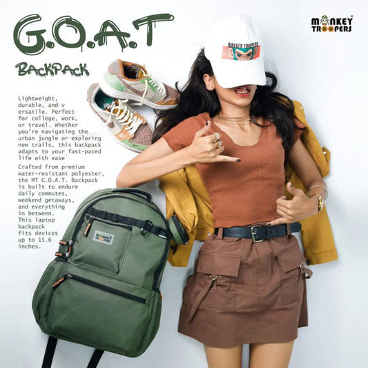 G.O.A.T. Lightweight Backpack – Urban Explorer | Olive