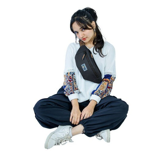 Ghost-Fanny-Pack-Black