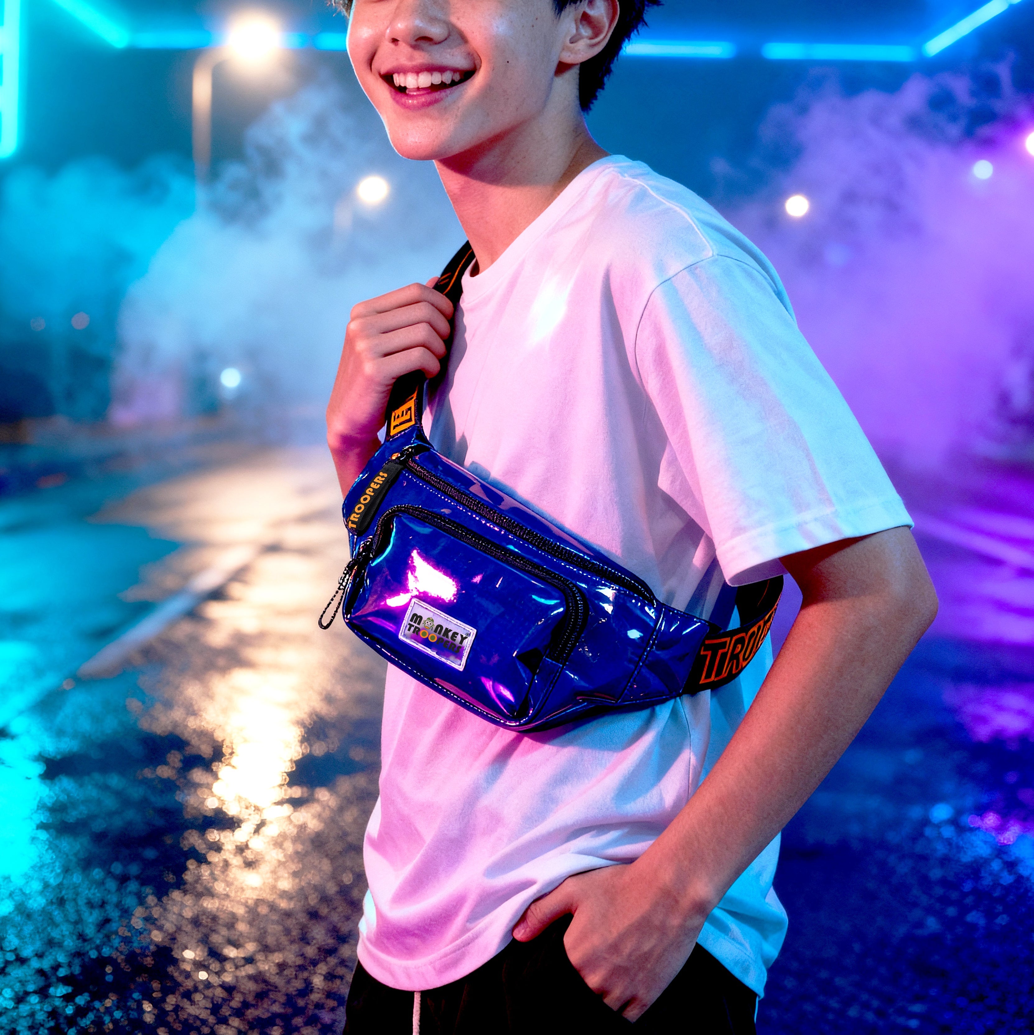 Lit Fanny Pack – Lightweight and Water-Resistant | Navy