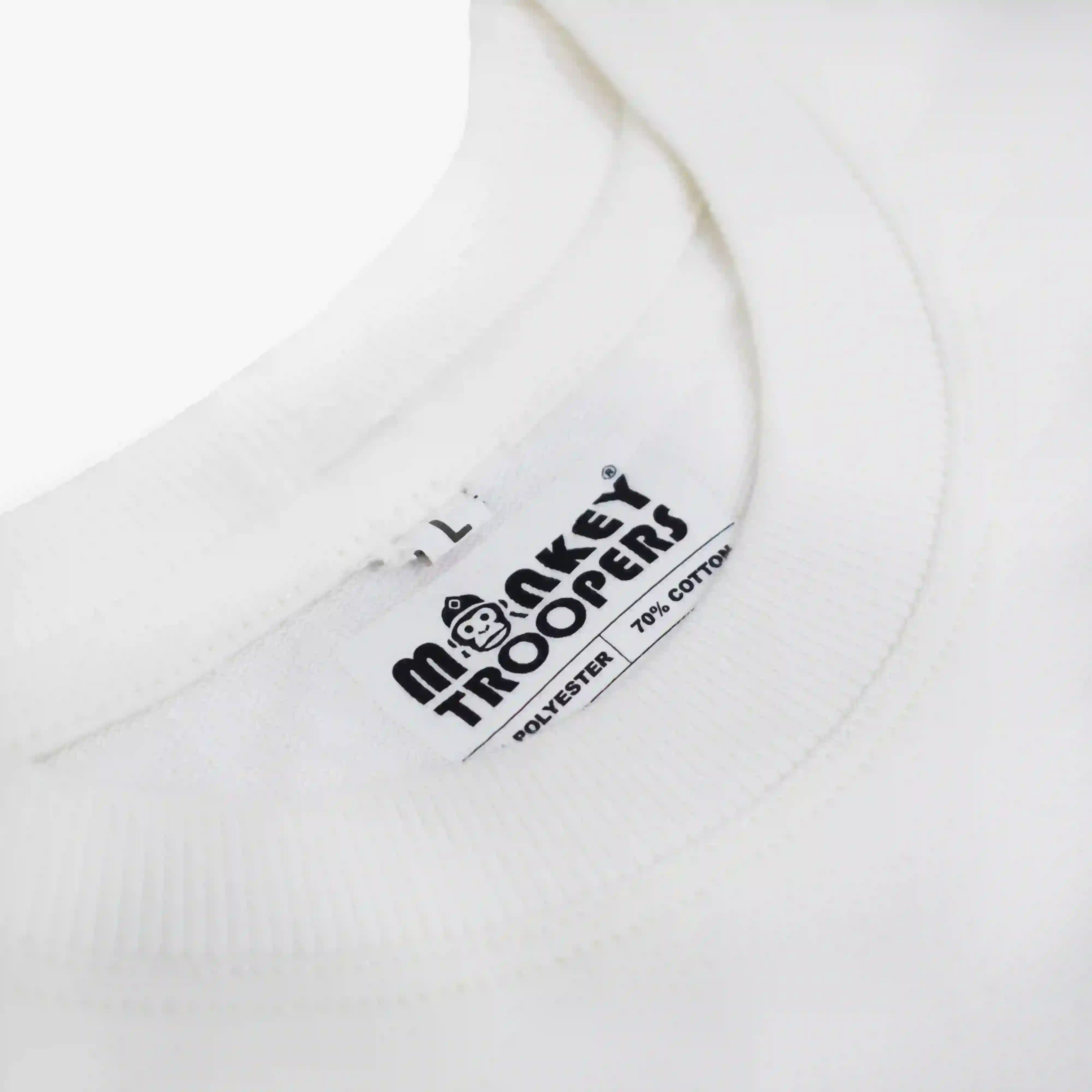 PSYCHO MONKEY Oversized T-Shirt | Off-White