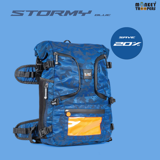STORMY Backpack | Blue Camo