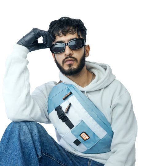 Savage Fanny Pack | Blue-White