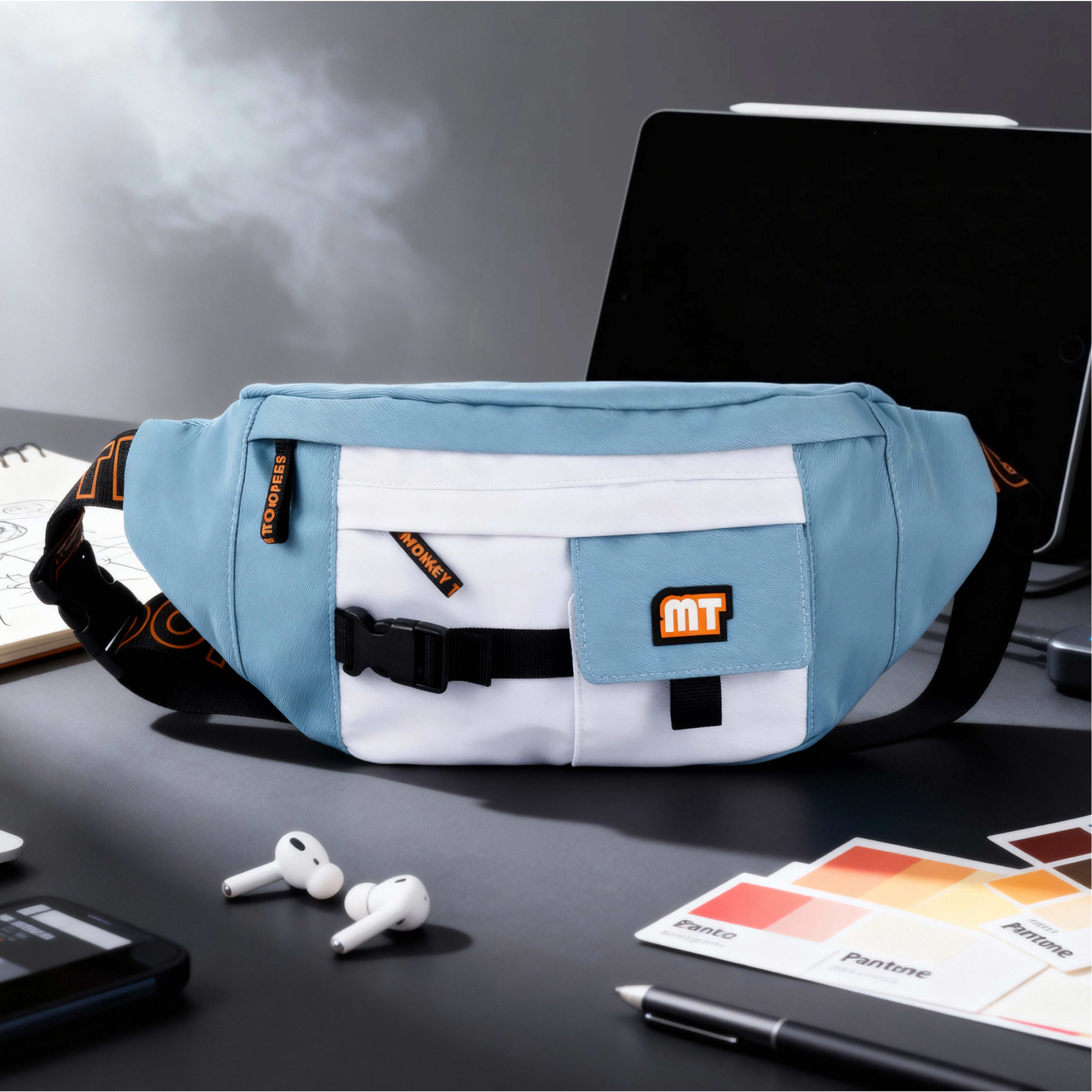 Savage Fanny Pack | Blue-White