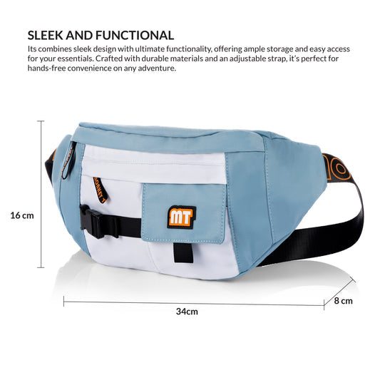 Savage Fanny Pack | Blue-White