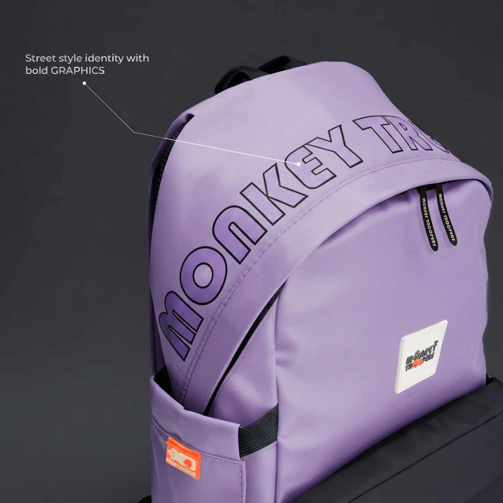 Shaggy-Plus-Backpack-Lavender-Black