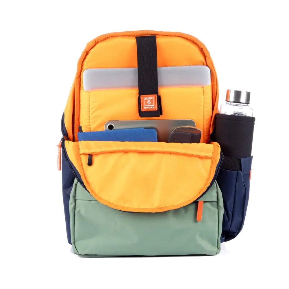 Shaggy Backpack | Navy Green