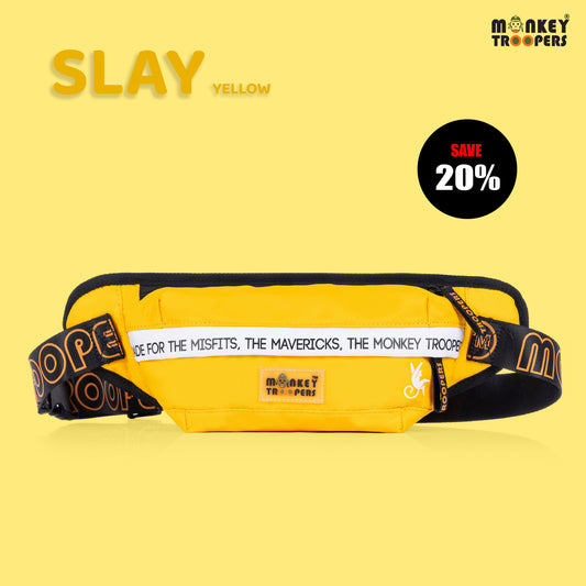 Slay Fanny Pack – The Perfect Travel Partner | Yellow