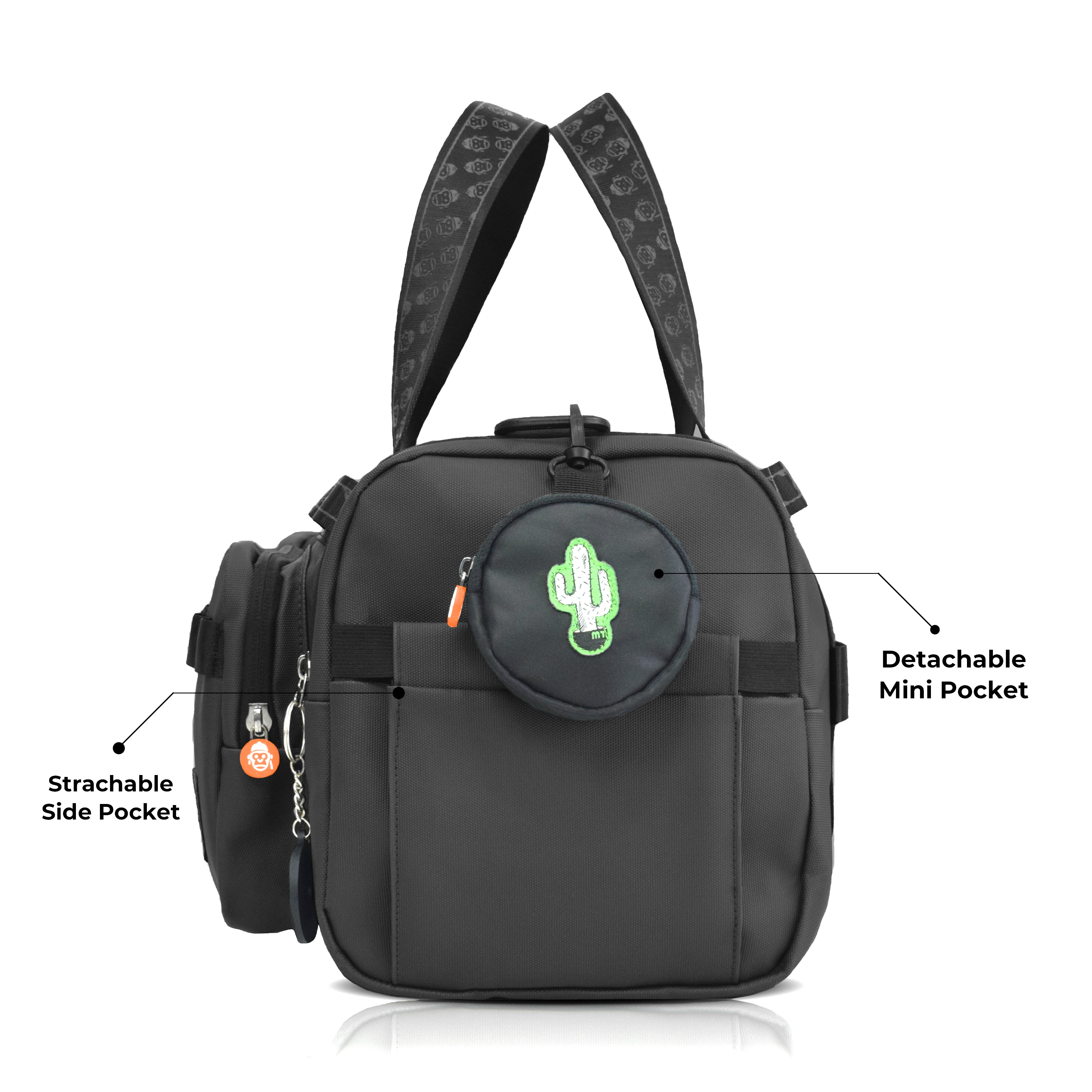 Spidey Lux Duffle Bag | Black