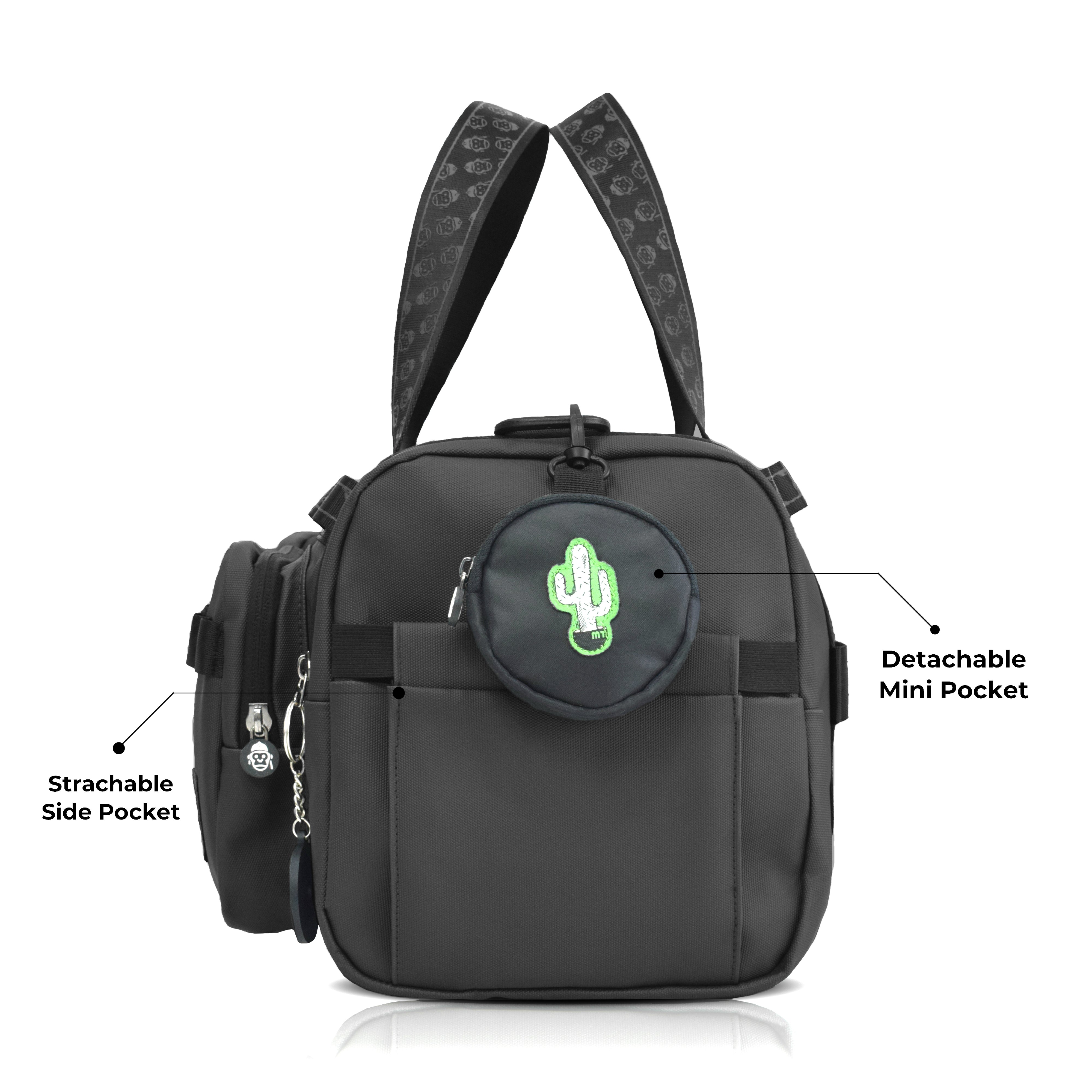 Spidey Lux Duffle Bag | Black