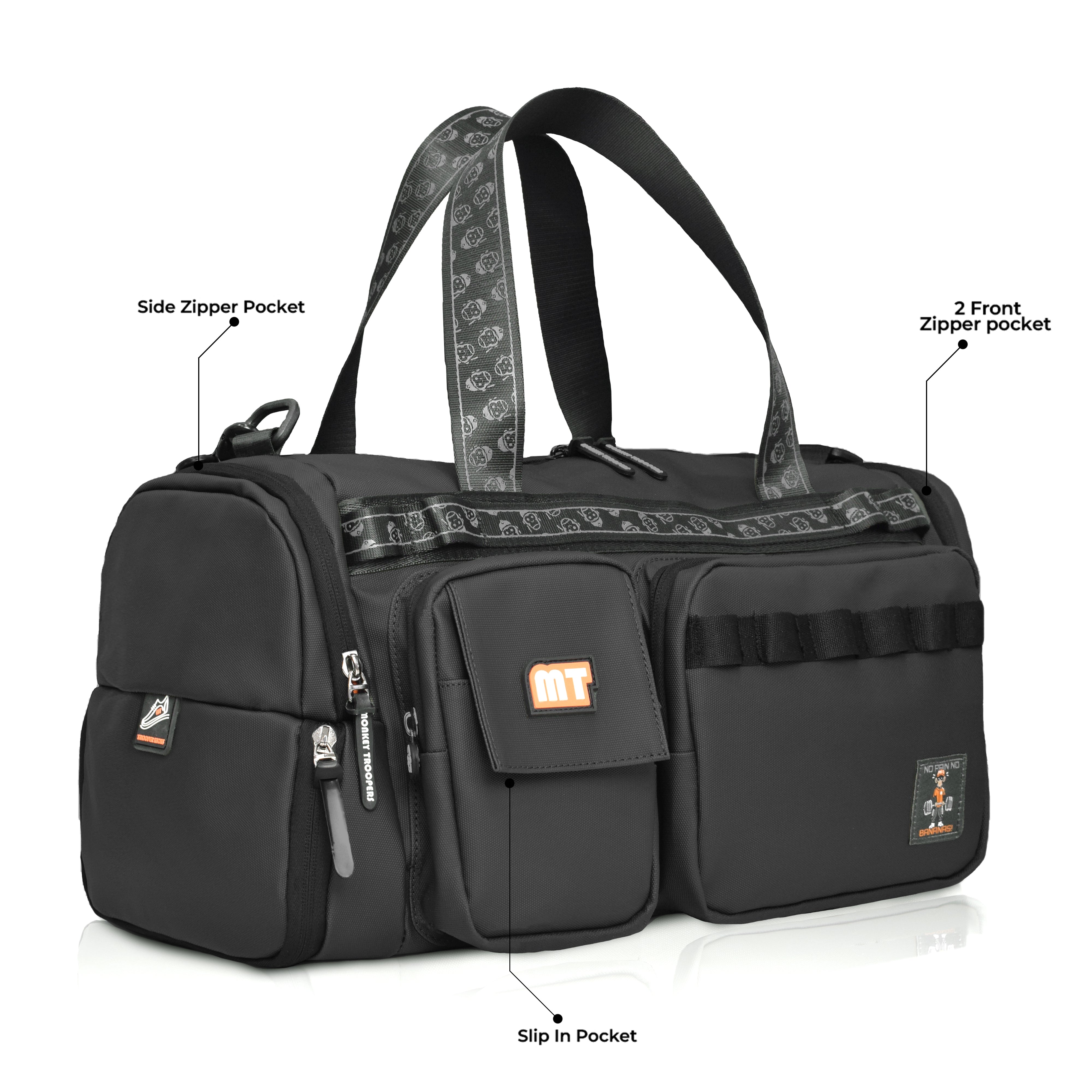 Spidey Lux Duffle Bag | Black