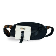 Vibe Fanny Pack- Daily Use Waist Bag | Black-White