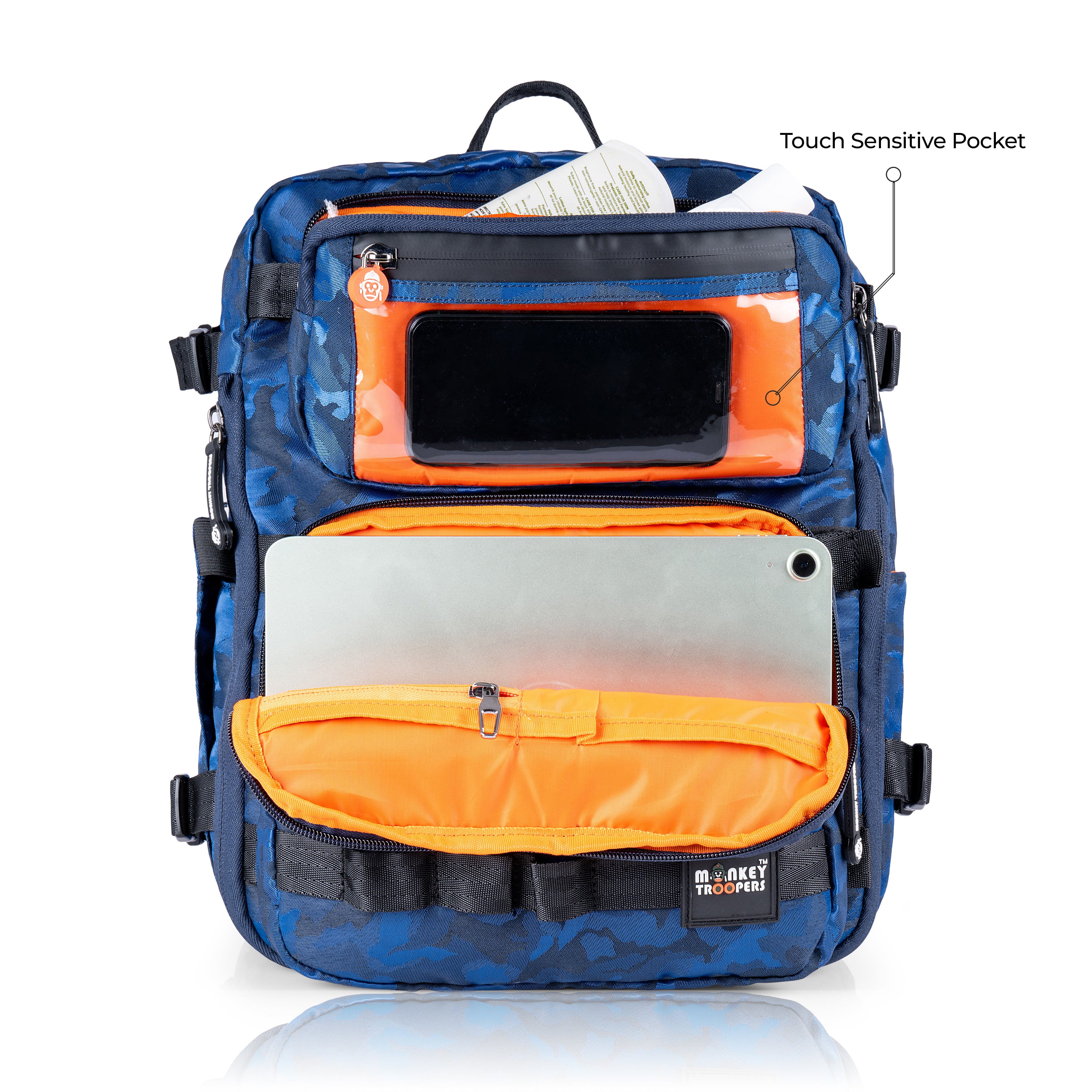 Walky-Backpack-Blue Camo