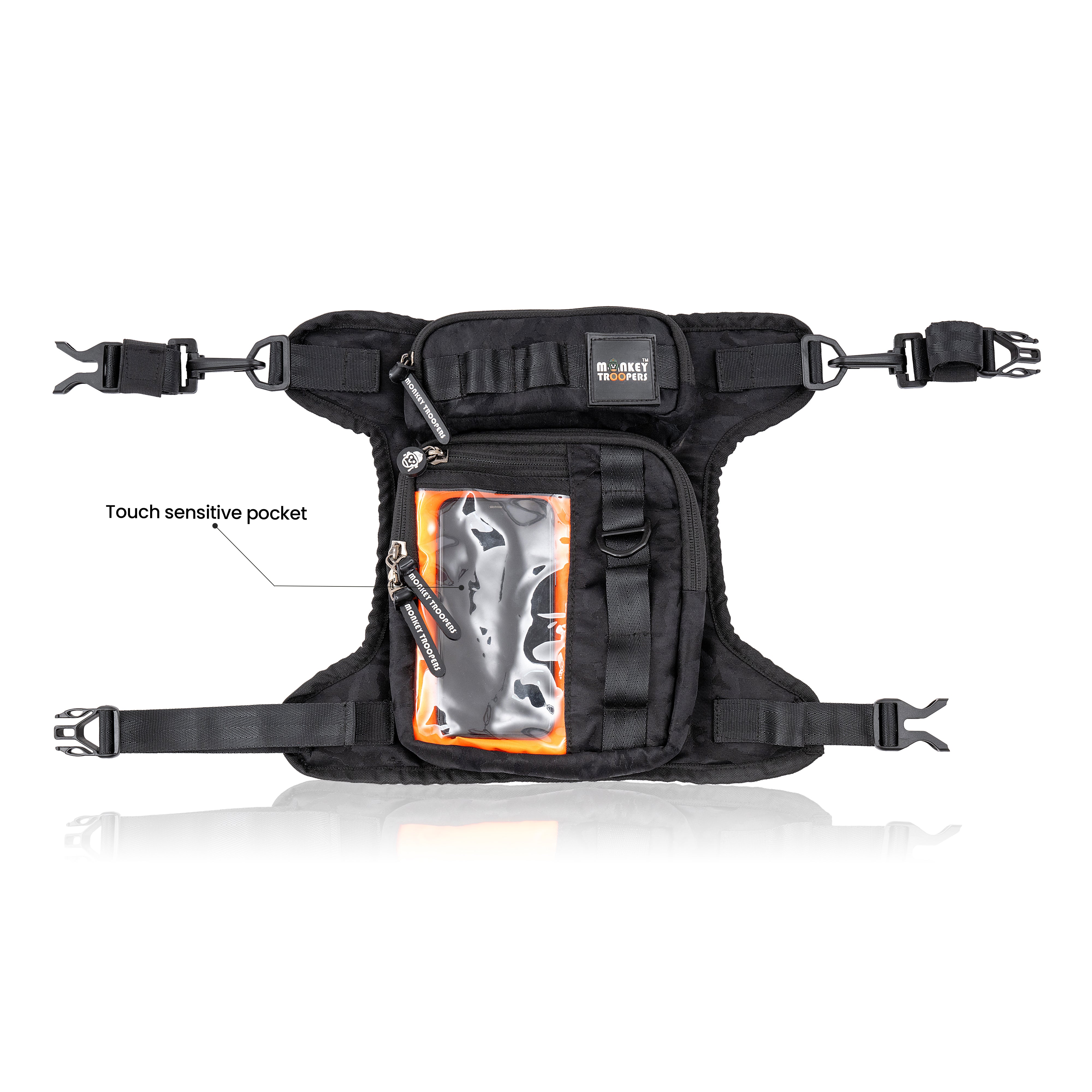 DRIFT Thigh Bag | Black Camo