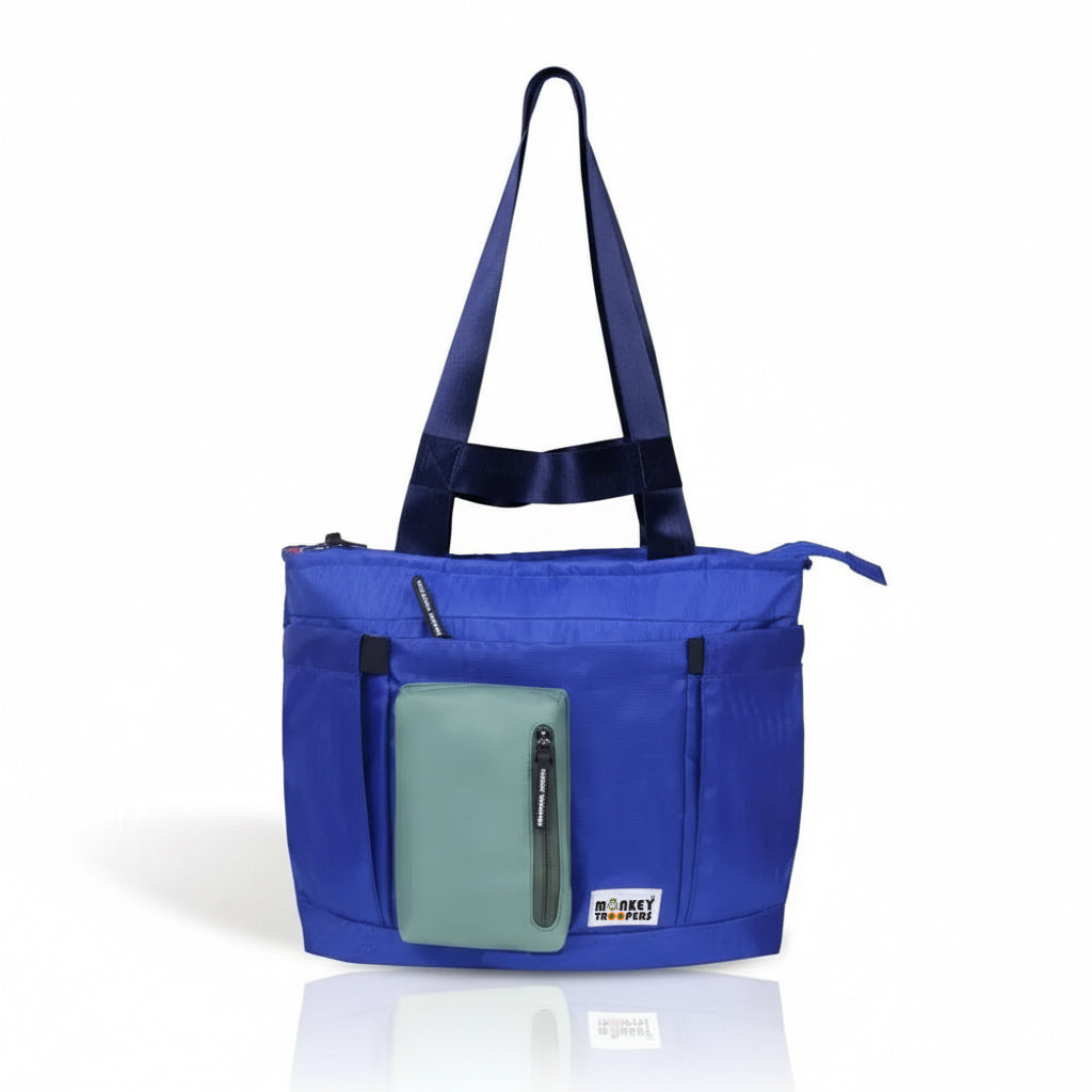 Breeze Laptop Tote Bag | Blue-Green