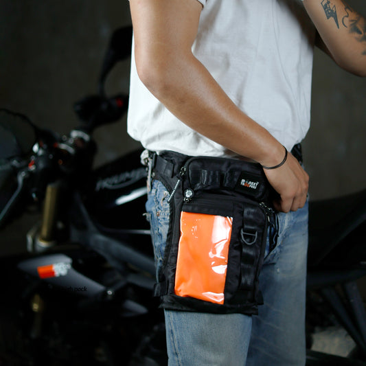 DRIFT Thigh Bag | Black Camo