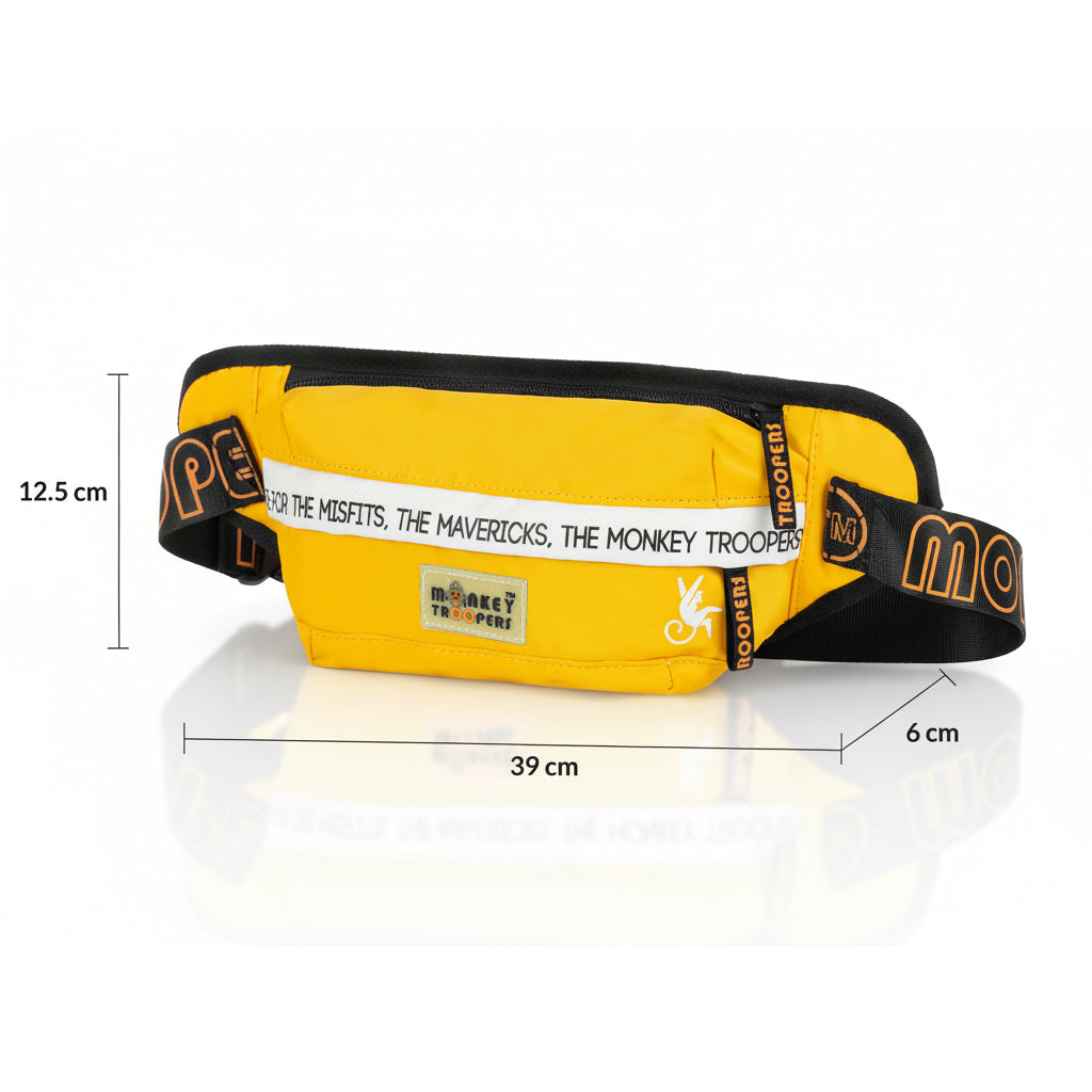 Slay Fanny Pack – The Perfect Travel Partner | Yellow