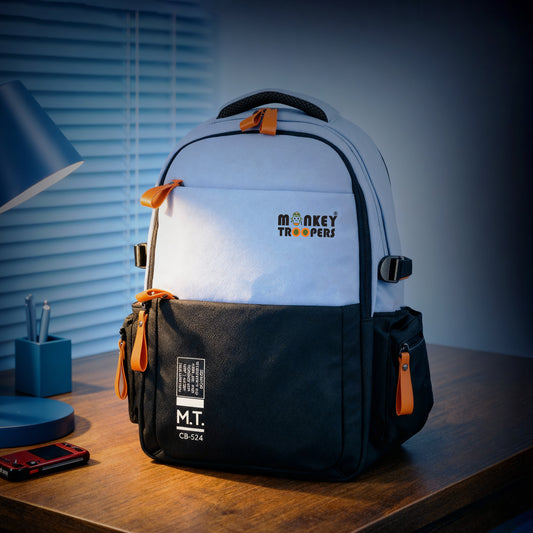 Bouje Laptop Backpack | Black-Grey