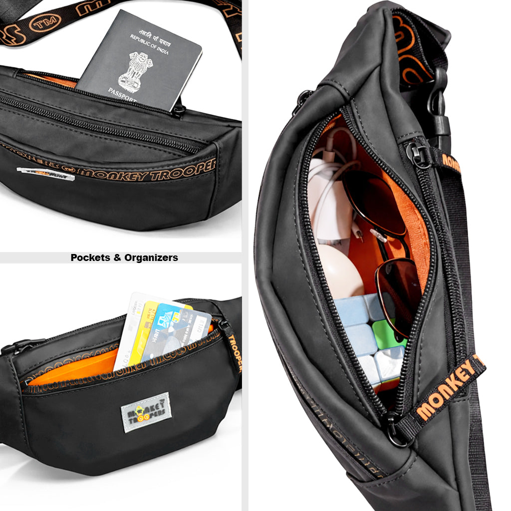 Ghost-Fanny-Pack-Black