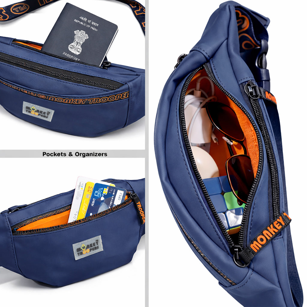 Ghost Fanny Pack – A Perfect Fusion of Style and Utility | Navy