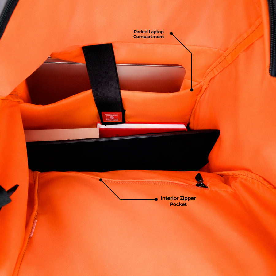 Hoody Laptop Backpack| Black