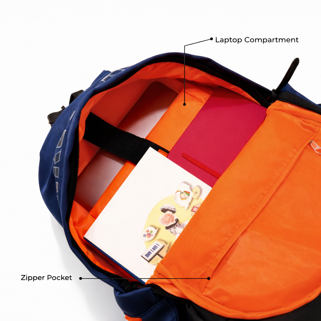 Shaggy Plus Backpack | Navy-Grey