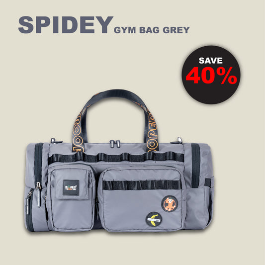 Spidey Duffle Bag | Grey
