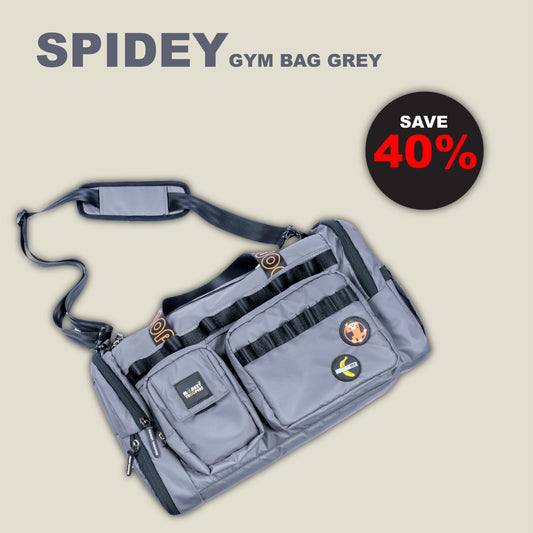 Spidey Duffle Bag | Grey