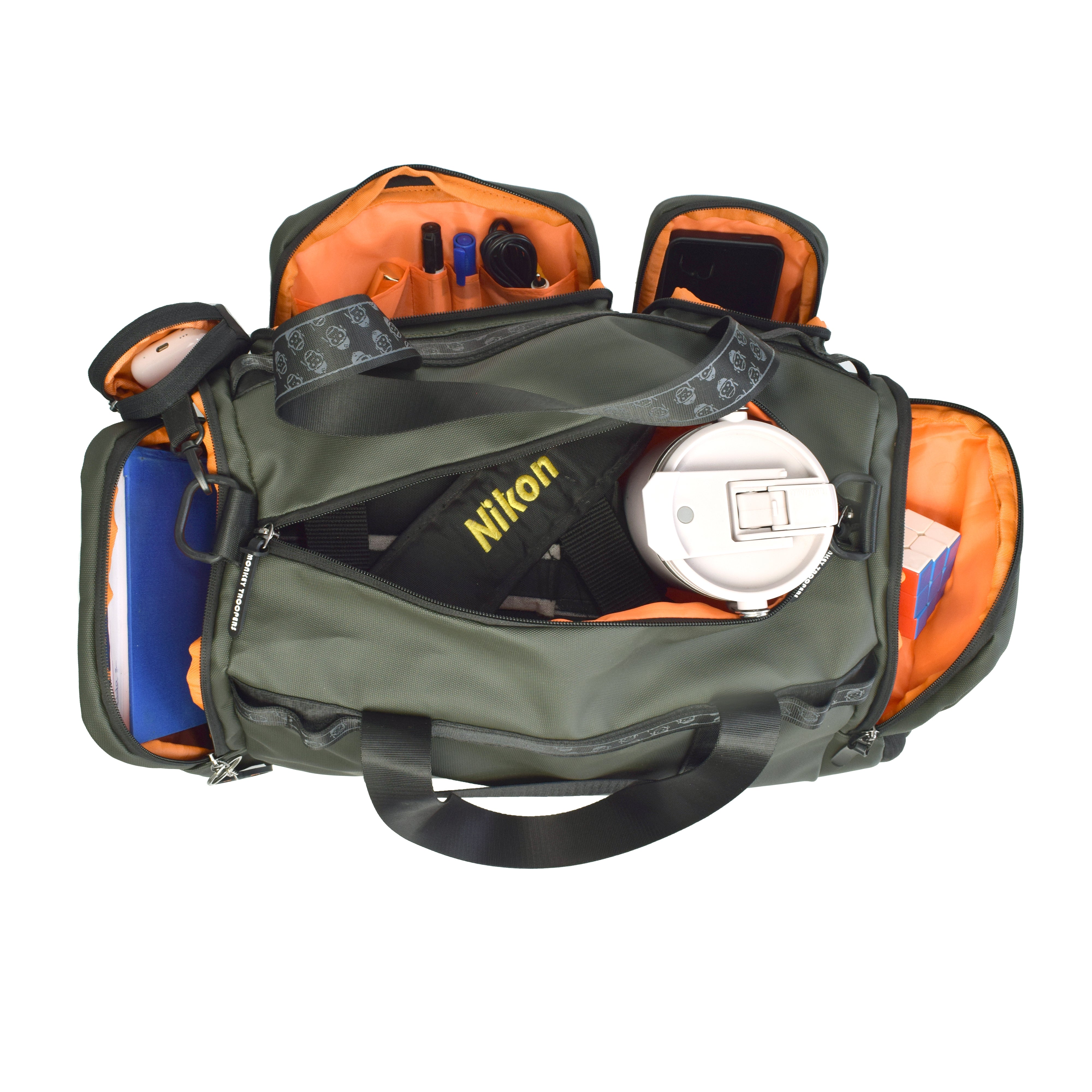 Spidey Lux Duffle Bag | Olive
