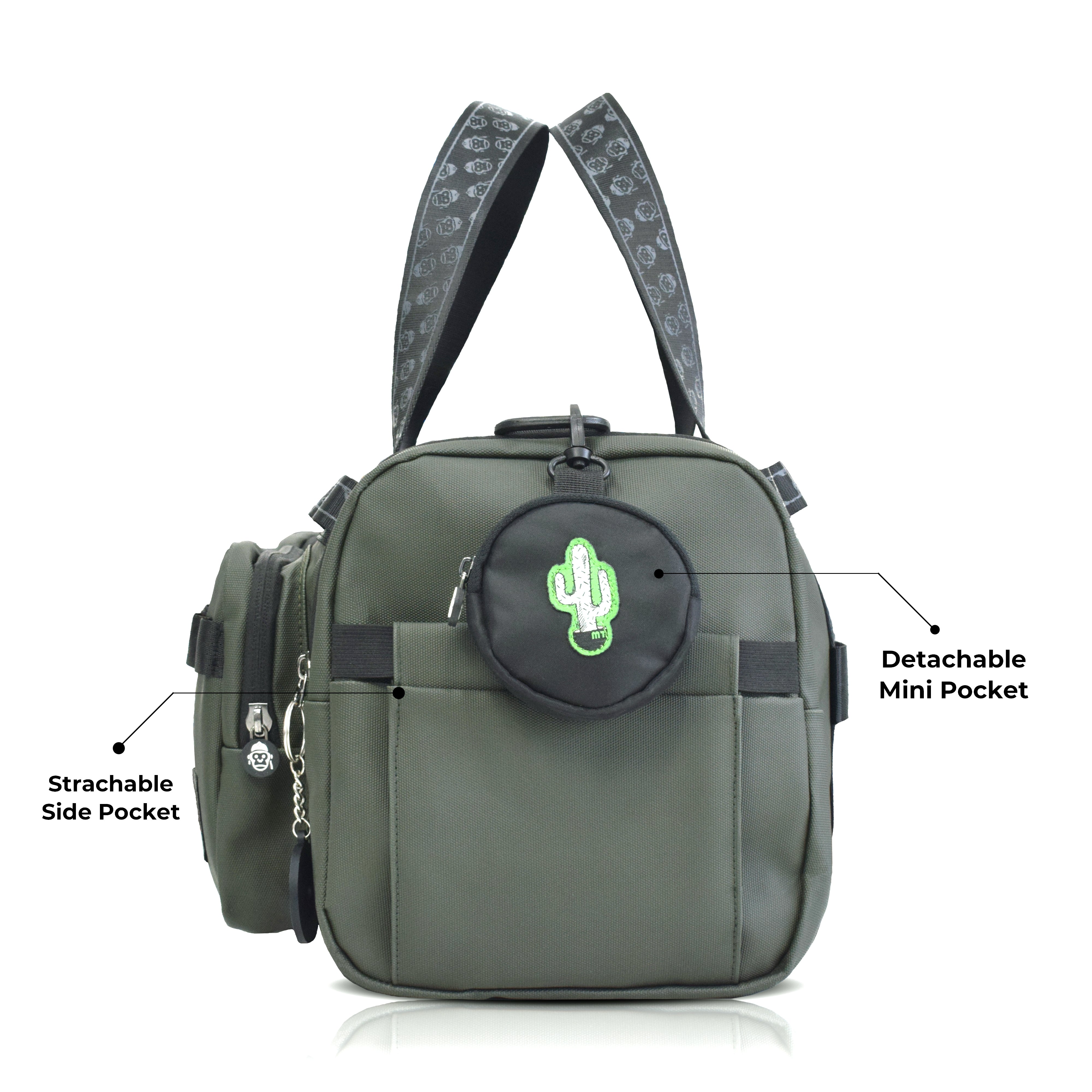 Spidey Lux Duffle Bag | Olive
