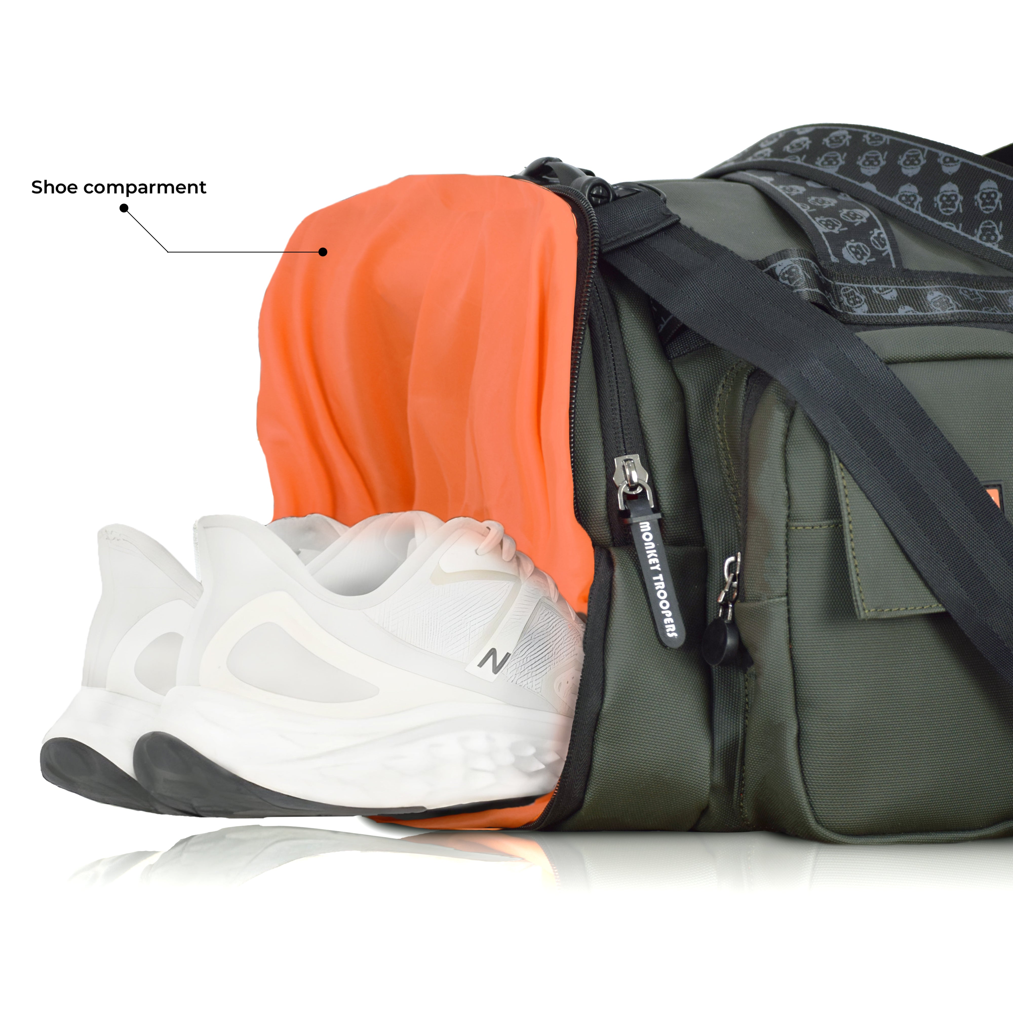 Spidey Lux Duffle Bag | Olive