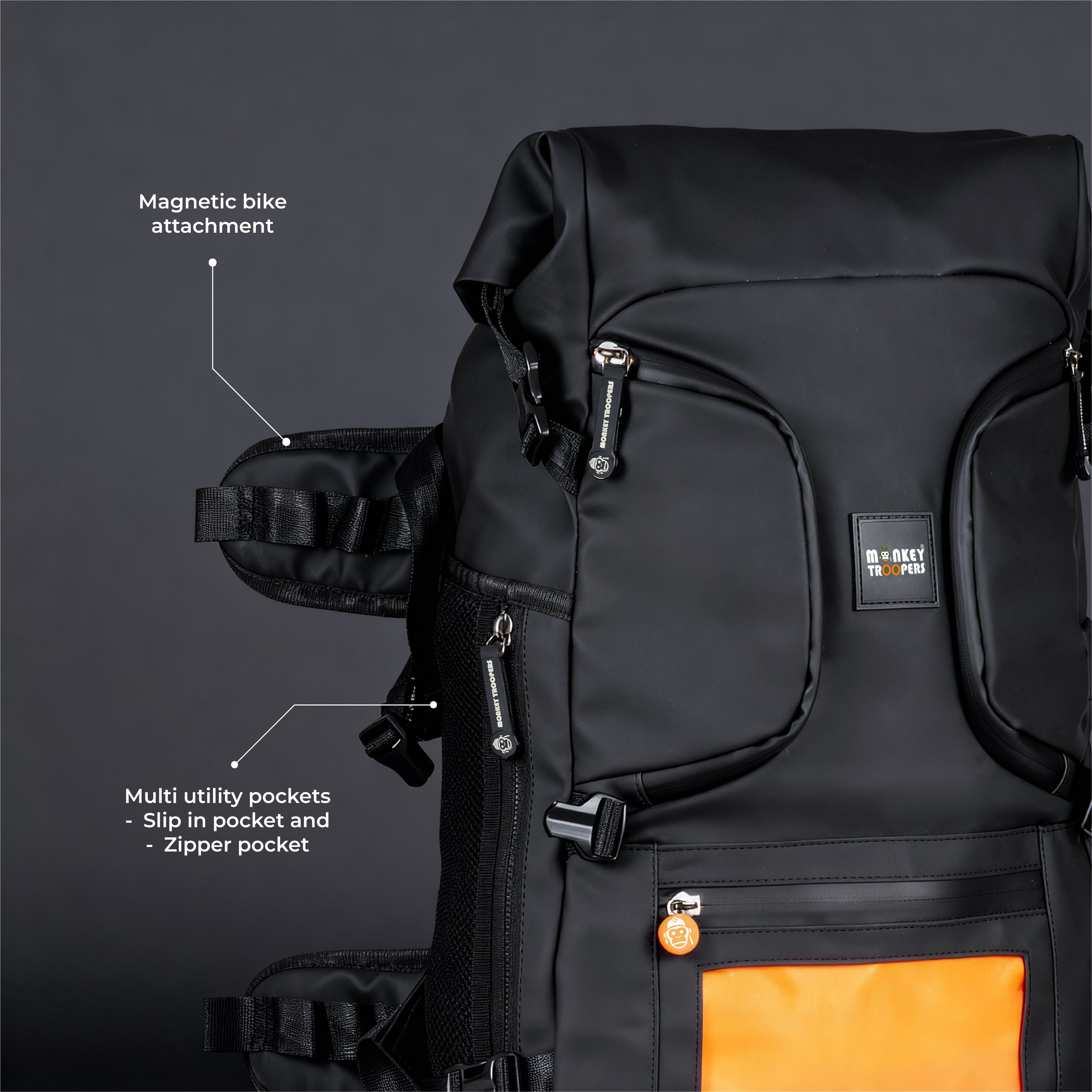 STORMY Backpack | Black – Monkey Troopers